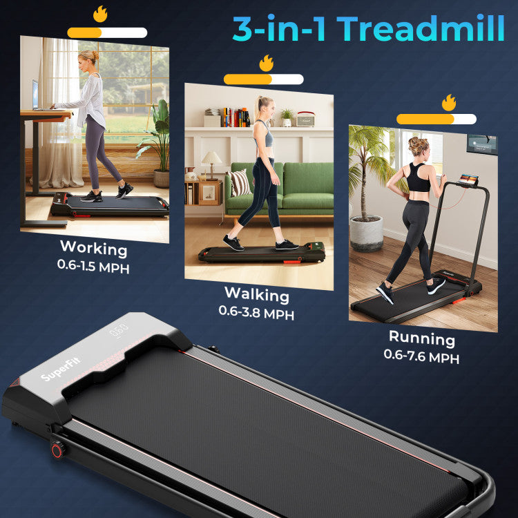 3 In 1 Folding Treadmill, Modern Accent Chair, Fitness Relaxation Set Sofas & Loveseats at Gallery Canada