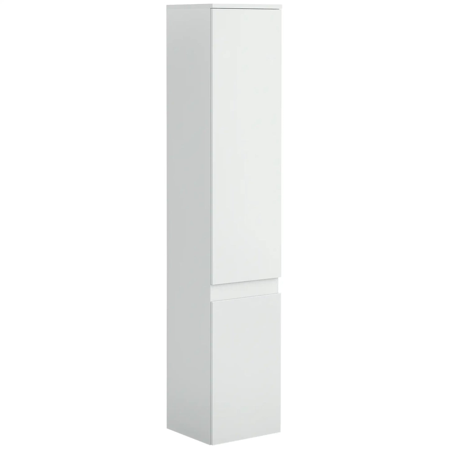 Tall Bathroom Cabinet, Adjustable Shelves, 11.8" x 11" x 6", White Bathroom Cabinets at Gallery Canada