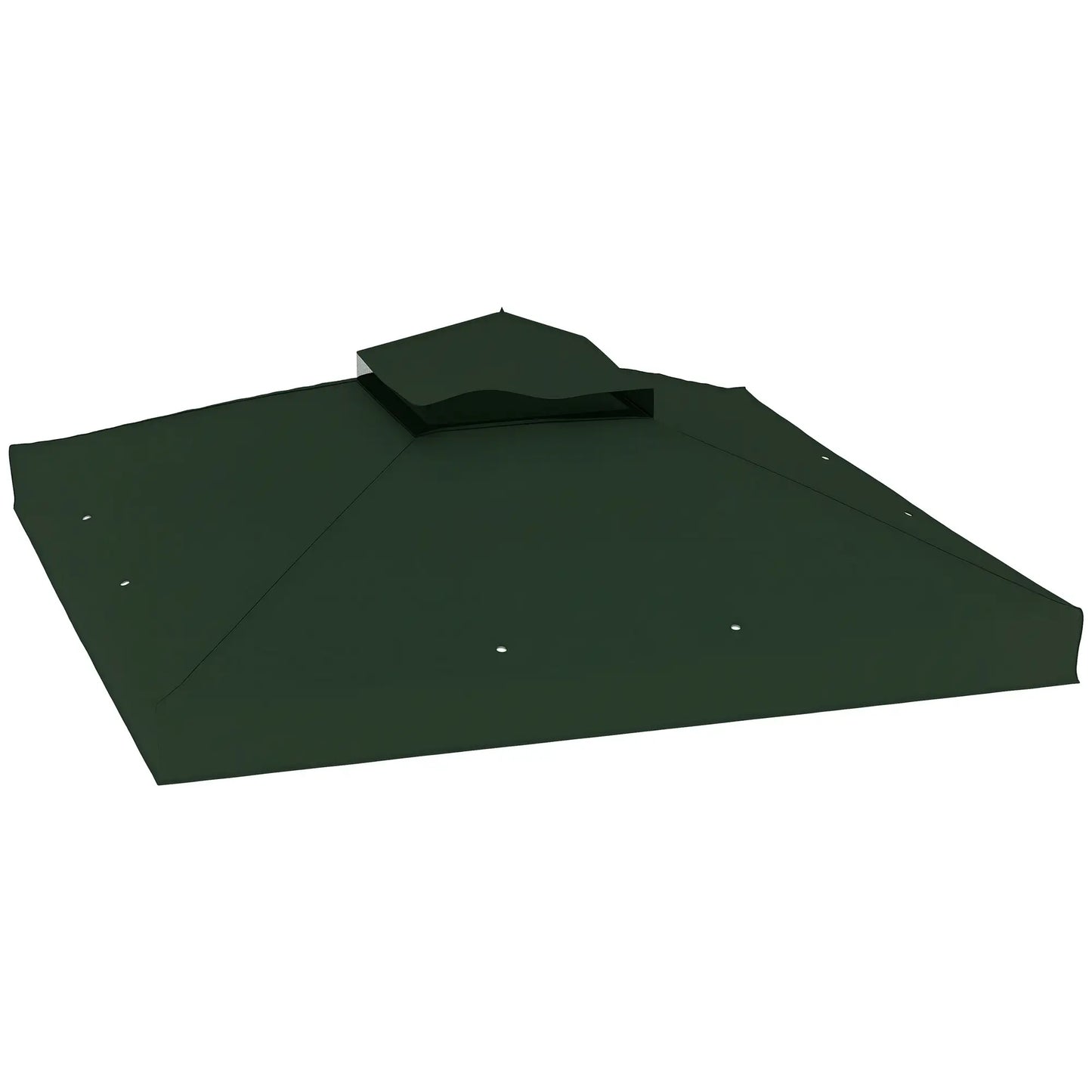 10' x 10' Gazebo Canopy Replacement Cover, UPF30+, Top Cover Only, Green Gazebo Canopy Replacement at Gallery Canada