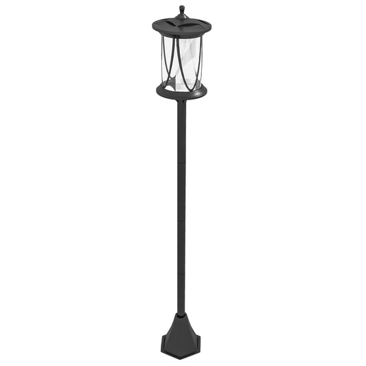 50" Solar Post Light, Cool White LED Outdoor Lamp, Waterproof IP44 for Patio, Garden, Backyard, Pathway at Gallery Canada