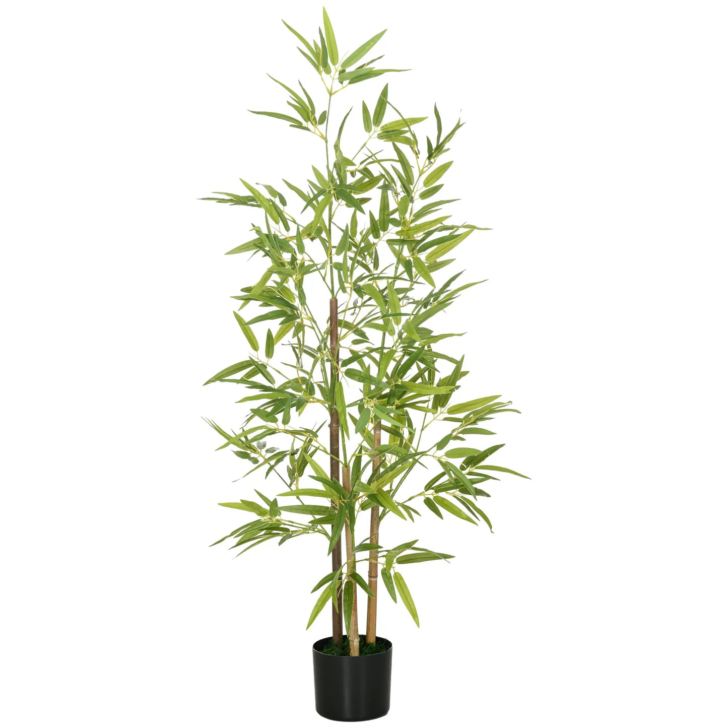 4ft Artificial Bamboo Tree with Pot, Indoor Home Office Decor Artificial Trees at Gallery Canada