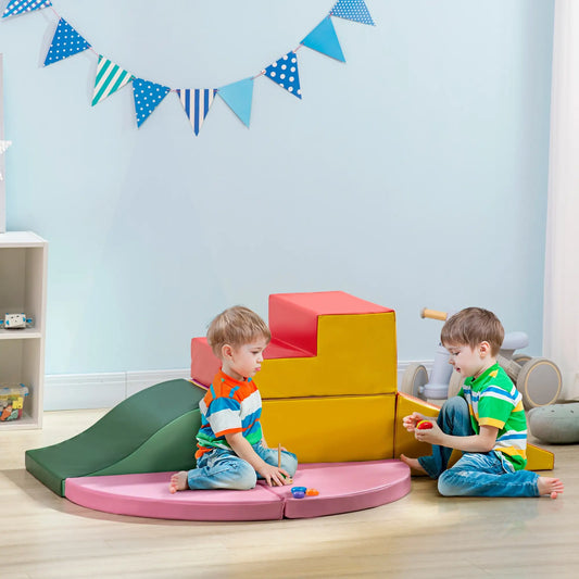 6-Piece Soft Play Set, 12-36 Months, Pink, Red Toy Playsets Red, Pink at Gallery Canada