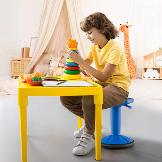 Adjustable Height Wobble Chair, Active Learning Stool, Navy Kneeling Chiars Navy at Gallery Canada