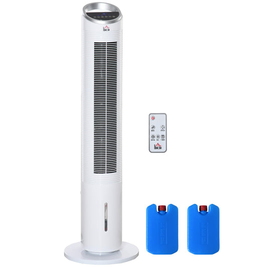 Portable Air Cooler, Evaporative Ice Cooling Fan Water Conditioner Humidifier Unit with 3 Modes, 3 Speed, Remote Controller, Timer, Oscillating for Home Quiet Bedroom at Gallery Canada