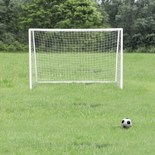 But de football 9,8 x 6,6 pi, filet d'entraînement portable avec filet en PE