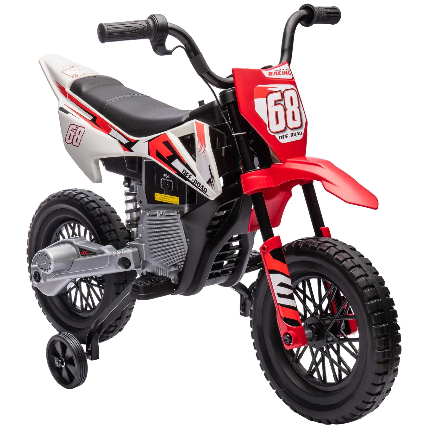 12V Kids Dirt Bike, Electric Motorcycle, Red Electric Motorcycles at Gallery Canada