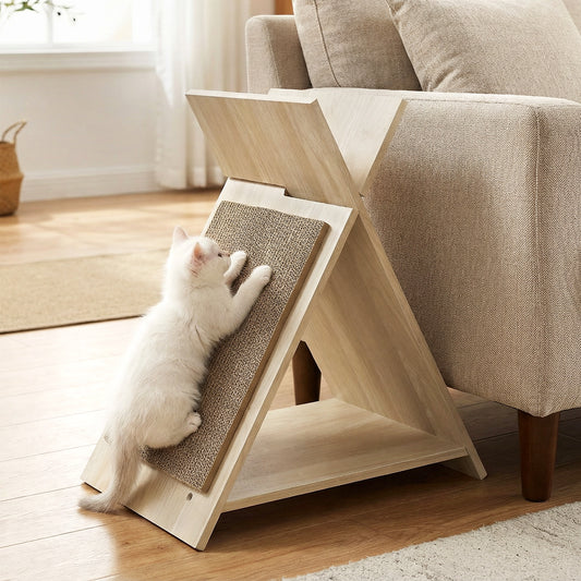 Cat Scratcher for Claw Sharpening and Furniture Protection-NA, Natural Cat Trees Condos & Scratchers Natural at Gallery Canada