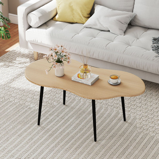 Cloud Coffee Table, Irregular Center, 39.5 In, Natural Coffee Tables Natural at Gallery Canada