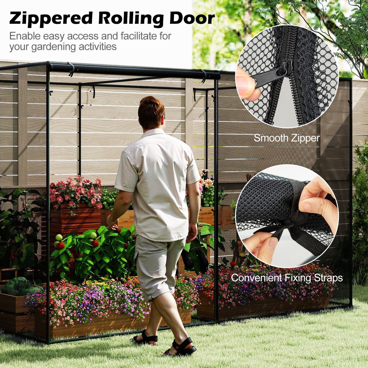 Crop Cages with 6 Ground Nails for Garden Plant Plant Supports at Gallery Canada