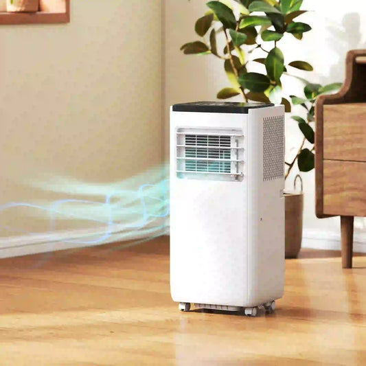 10000 BTU Portable Air Conditioner, Dehumidifier, Fan, WiFi, White Air Conditioner White, Black at Gallery Canada
