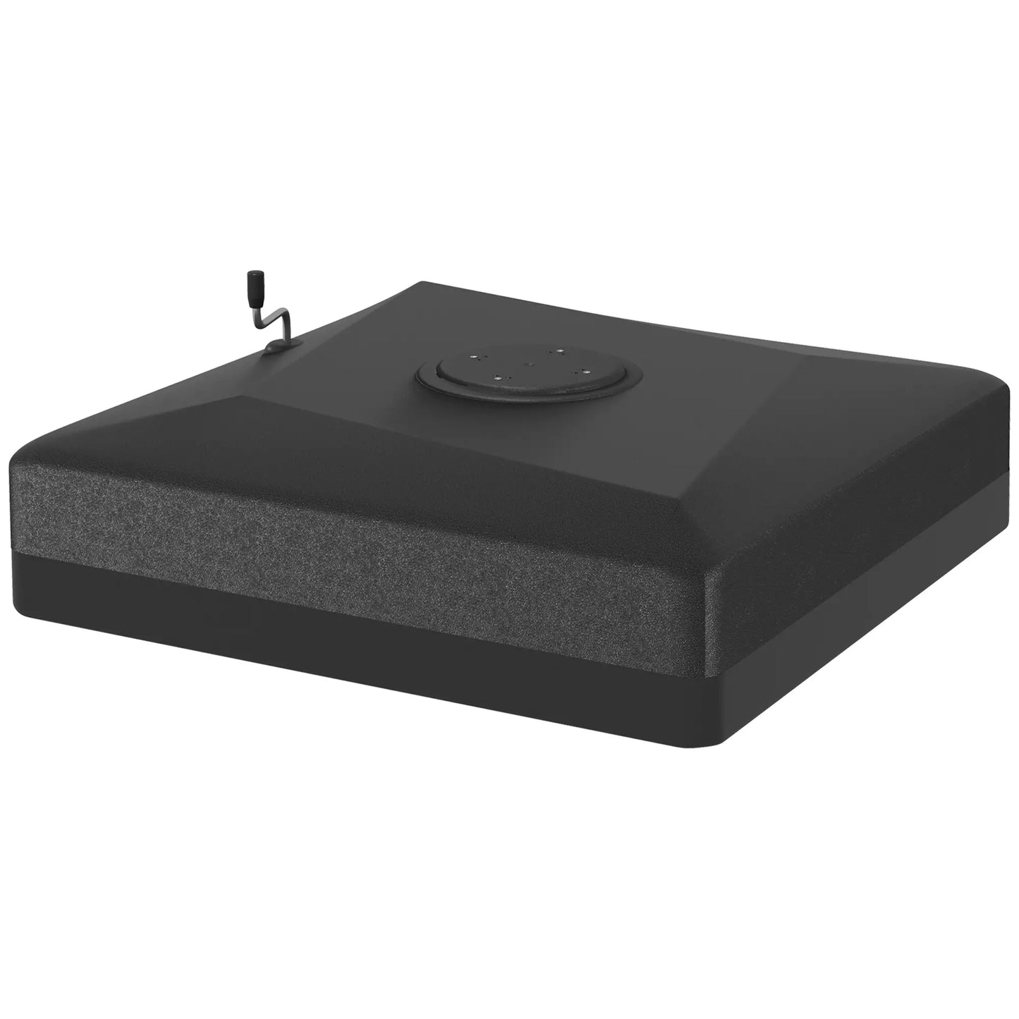 Heavy Duty Cantilever Umbrella Base, Liftable Wheel, Adjustable Foot Pads Umbrella Bases at Gallery Canada