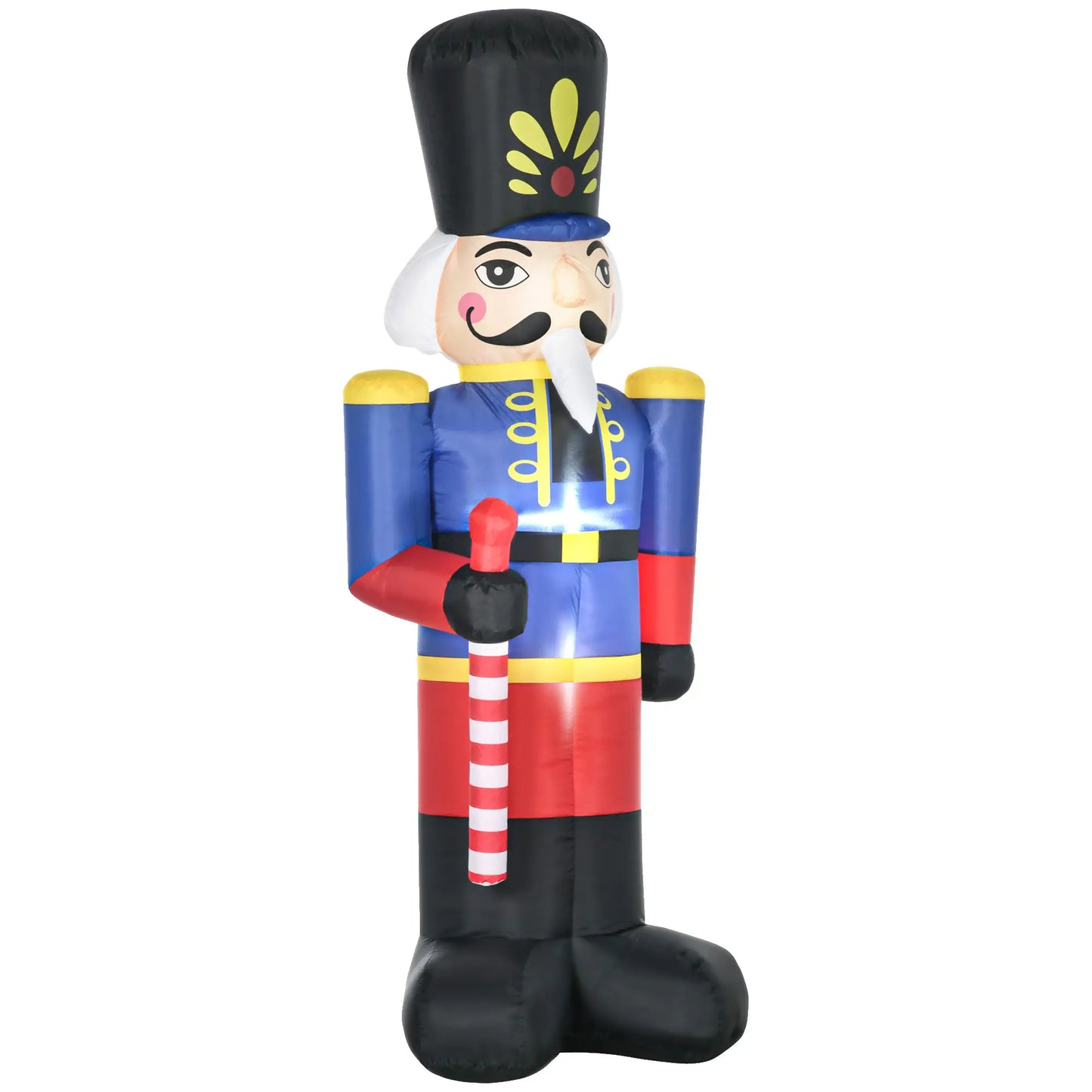 Christmas Outdoor 8ft Inflatable Walnut Soldier, LED Decor Christmas Inflatables at Gallery Canada