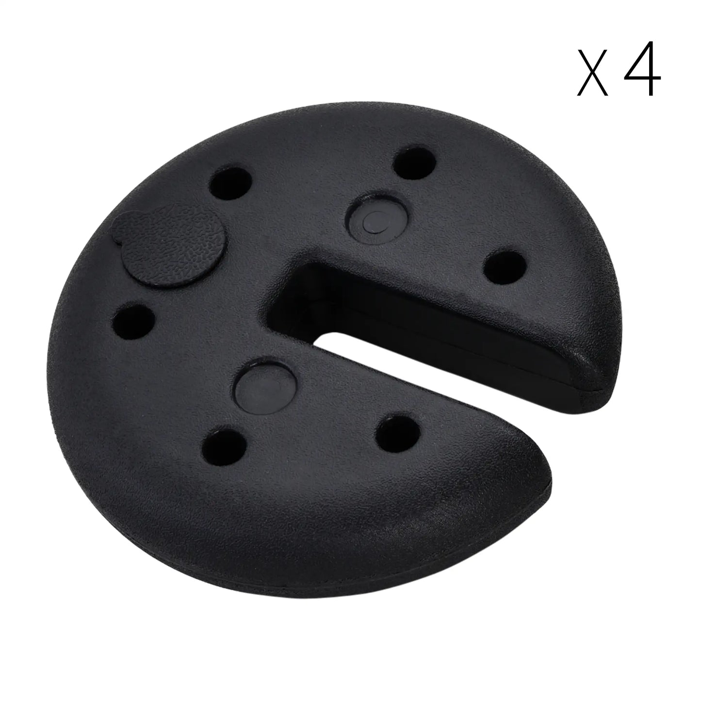 Set of 4 Party Tent Canopy Weight Plates, Gazebo Anchor Base Weights Umbrella Bases at Gallery Canada