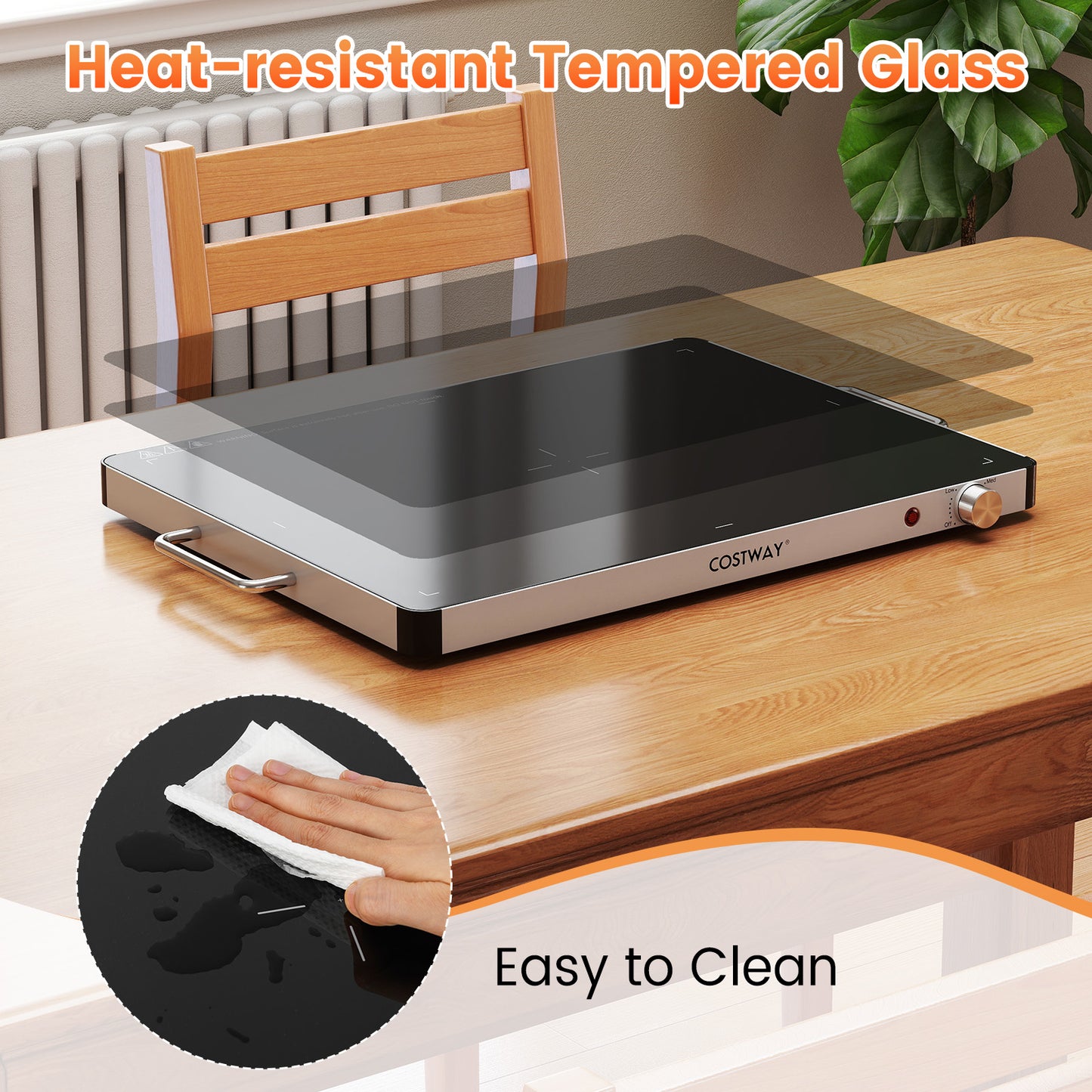 Electric Food Warmer, Adjustable Temperature, Overheat Protection Food Warmers & Burners at Gallery Canada