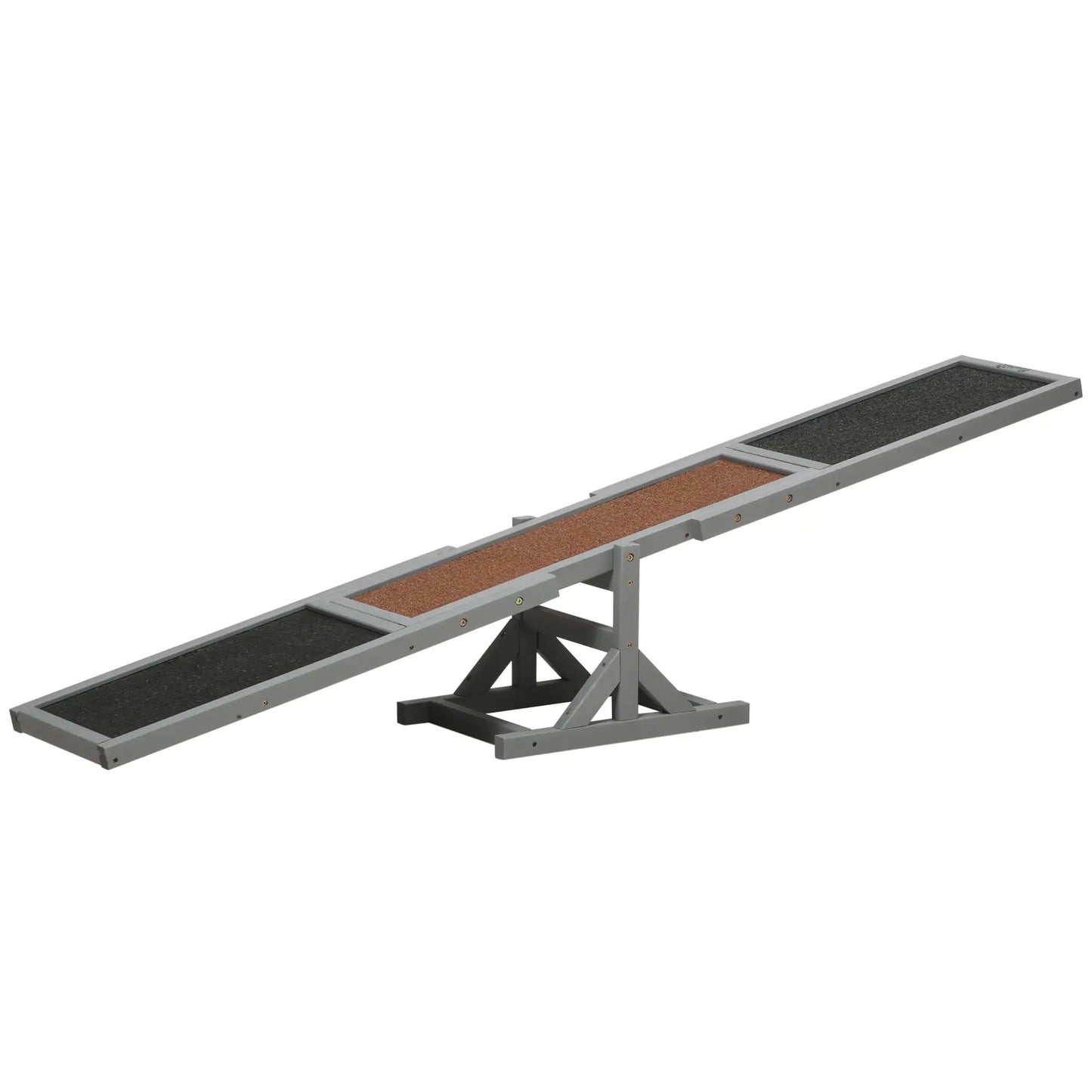 Wood Pet Seesaw, Dog Agility Training Equipment, Weather Resistant, Grey Dog Agility Training Equipment at Gallery Canada