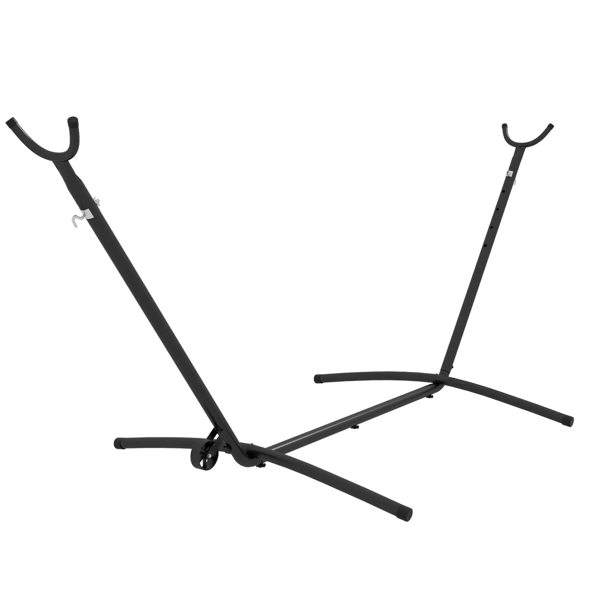 9.5FT Hammock Stand With Wheels, Adjustable, Black Hammock Stands at Gallery Canada