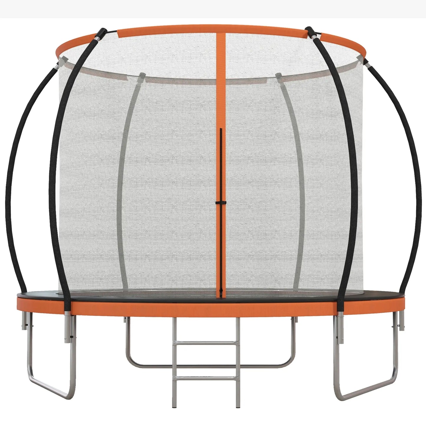8ft Outdoor Trampoline with Enclosure Net, Ladder, for Teens and Adults Trampolines at Gallery Canada