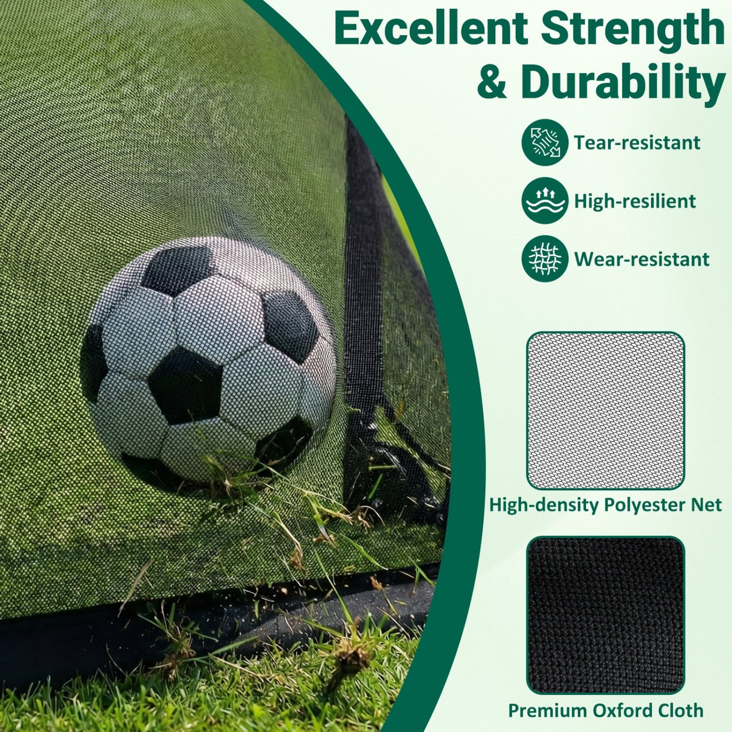 3 x 2 FT Portable Football Training Net, Black Sport Equipments at Gallery Canada