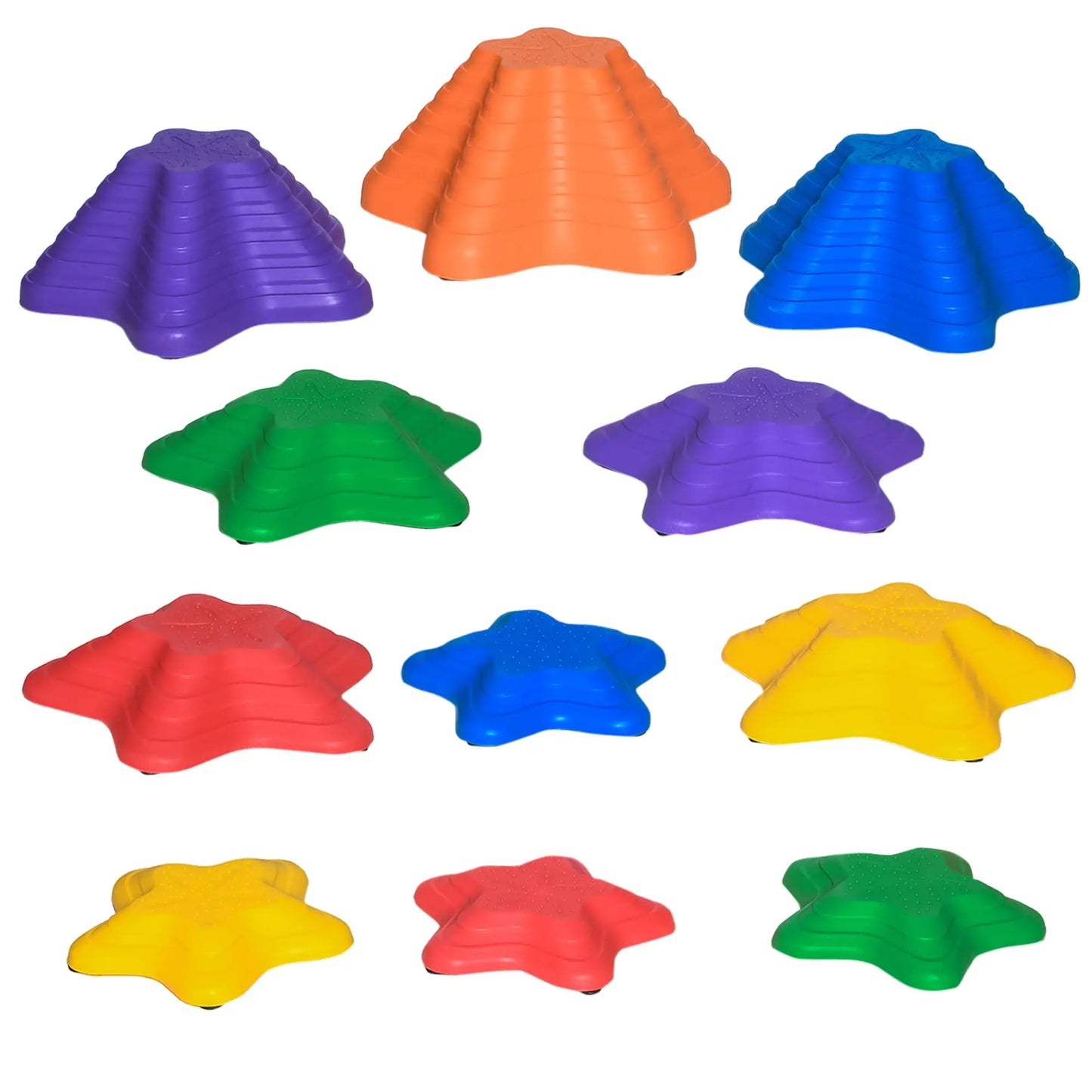 11PCs Larger Size Balance Stepping Stones, Non-slip Bottom, Stackable Obstacle Course Gym Sets & Swings at Gallery Canada