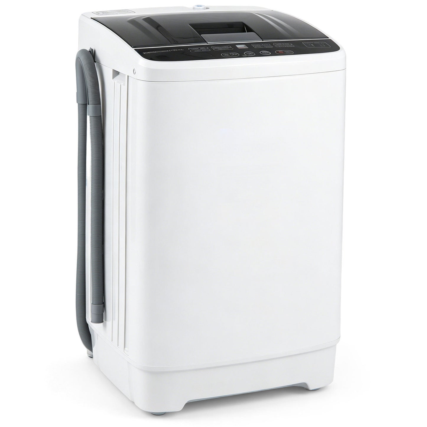 Full Automatic Washing Machine, 8 Preset Programs, White Washing Machines White at Gallery Canada