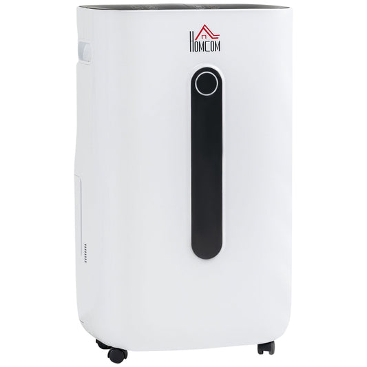 3500 Sq. Ft Portable Electric Dehumidifier For Home, Bedroom or Basements with 15 Pint Tank, 2 Speeds and 5 Modes, White at Gallery Canada