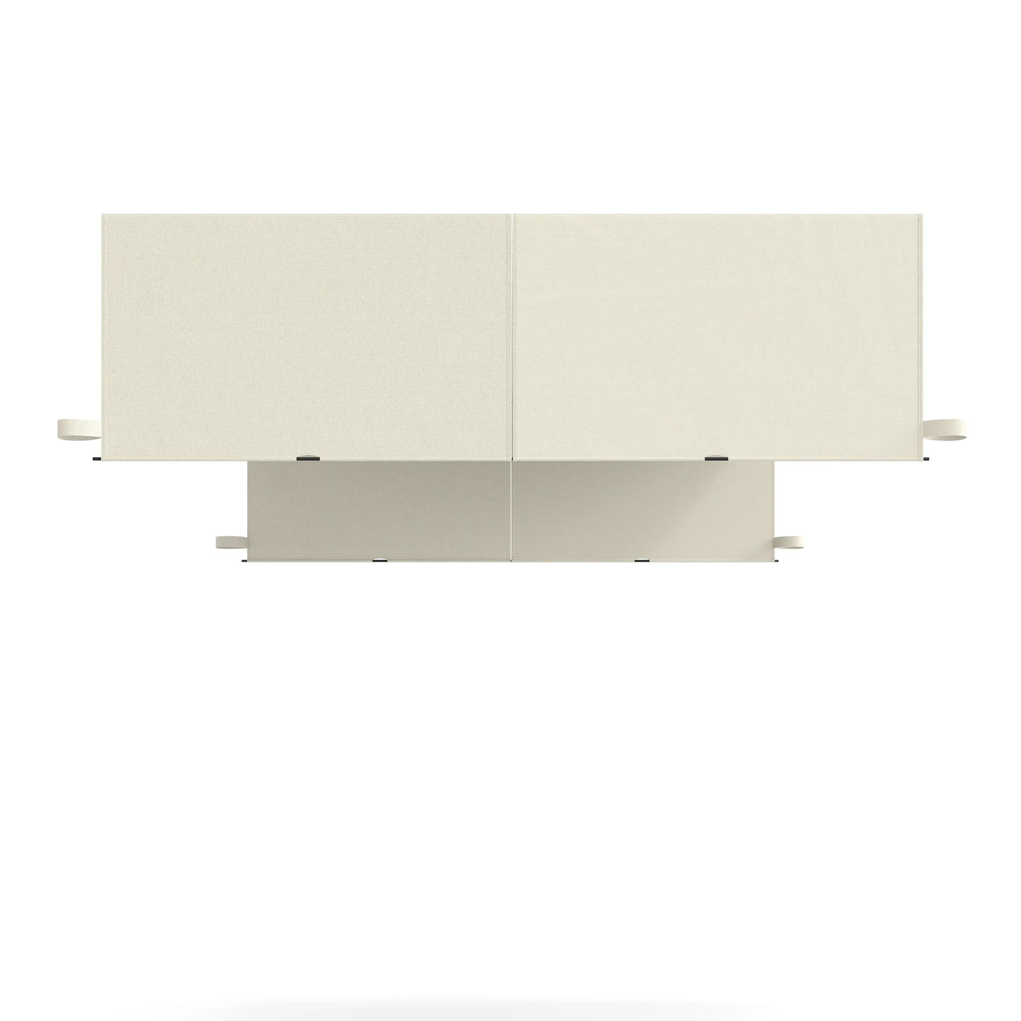 2 Pcs UV Protection Pergola Canopy, 10' x 10', Cream White Gazebo Canopy Replacement at Gallery Canada