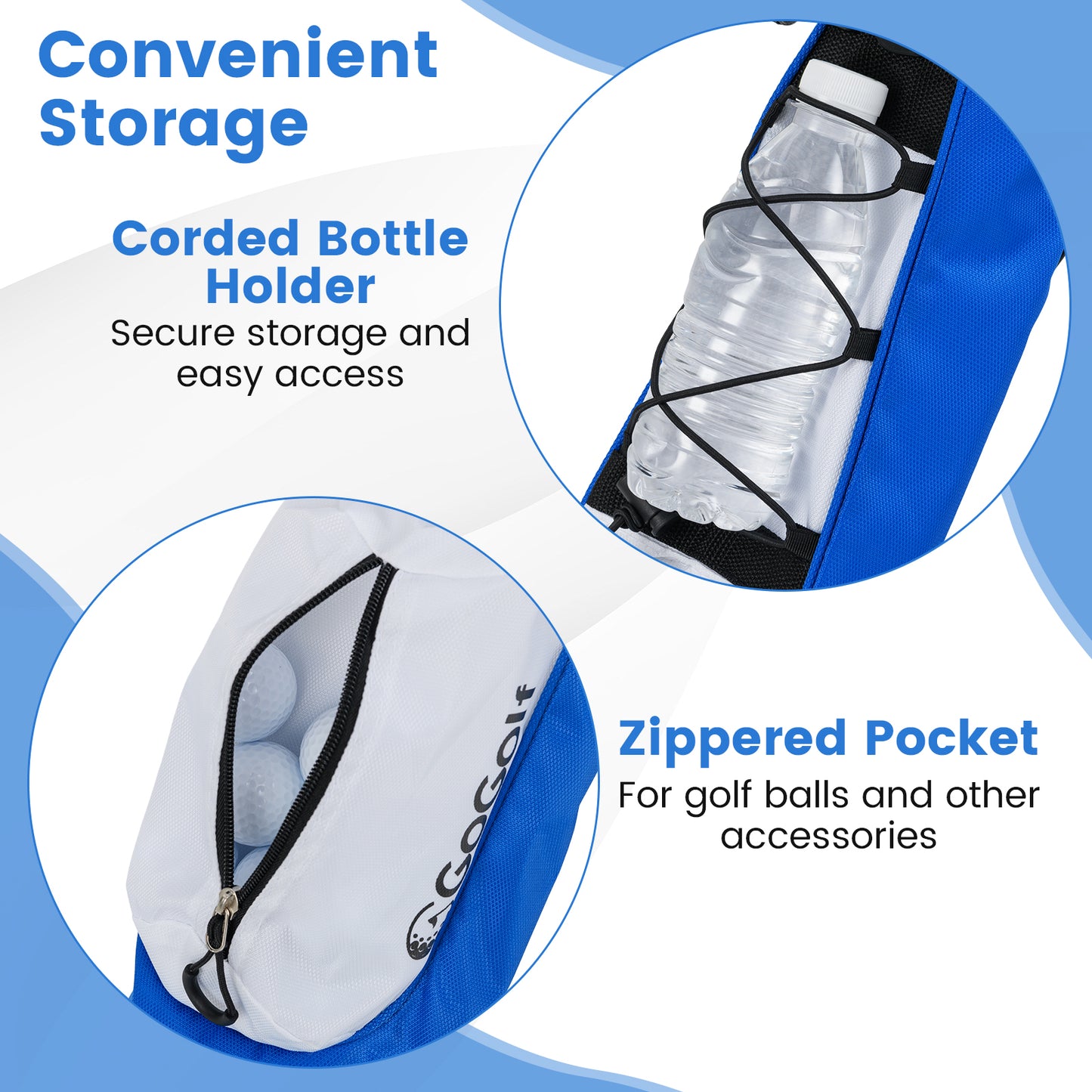 Lightweight Golf Stand Bag, White Golf at Gallery Canada