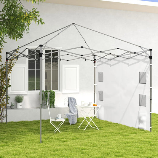 Instant Canopy Sidewall, 10 x 10 ft, 1 Pack, White Gazebo Sidewalls White, Black at Gallery Canada