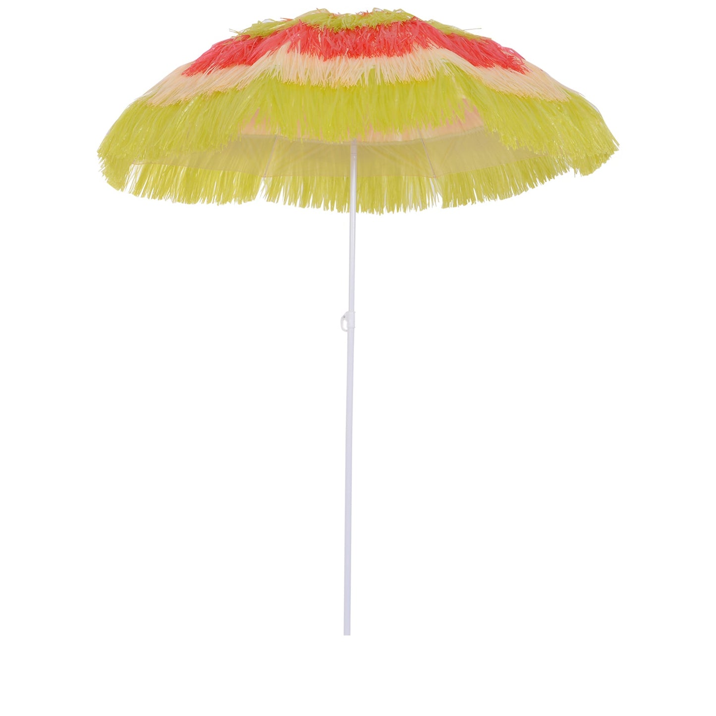 6FT Beach Umbrella Tilt Sunshade Height Adjustable Outdoor Market Patio Yard Crank Deck Sun Shade, Multi-color at Gallery Canada