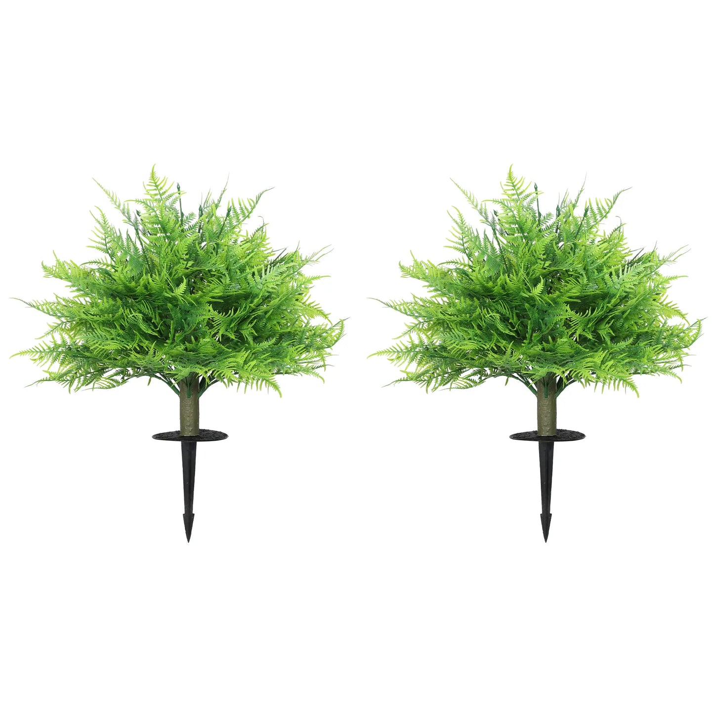 Artificial Boston Ferns, UV-Resistant Fake Plants, Indoor Outdoor Decor, Set of 2 Artificial Trees at Gallery Canada