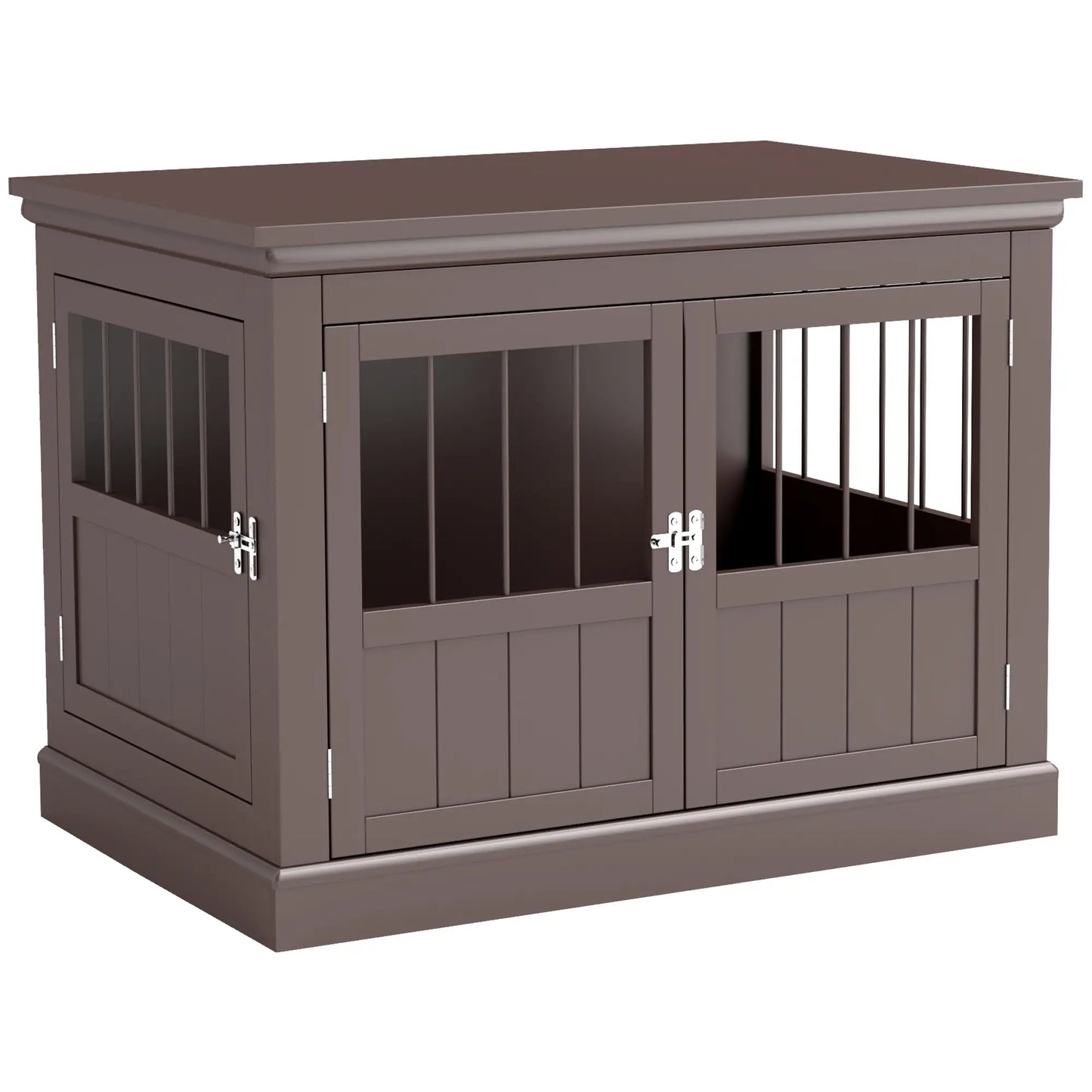 31" Dog Crate End Table, Three Doors, Small Dogs, Coffee Houses, Kennels & Pens at Gallery Canada