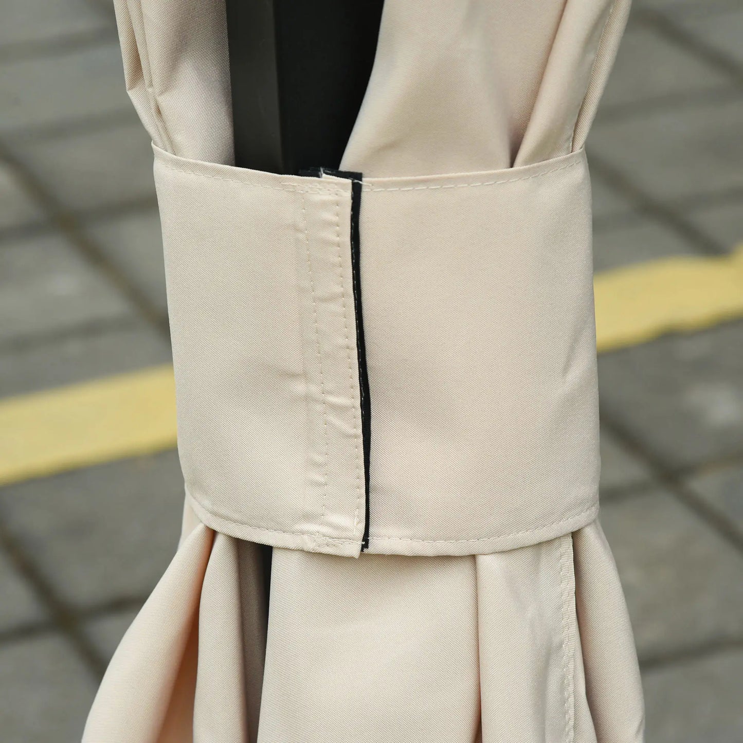 10' x 10' Gazebo Sidewall Set, 4 Panels, Hooks Included, Beige Gazebo Sidewalls at Gallery Canada