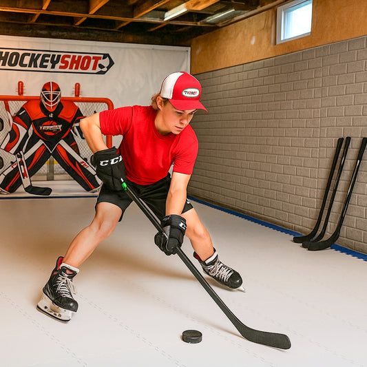 Hockey Flooring Tiles for Training Dryland Synthetic Ice Tiles Hockey Shooting Equipment Winter Sports & Activities Options at Gallery Canada