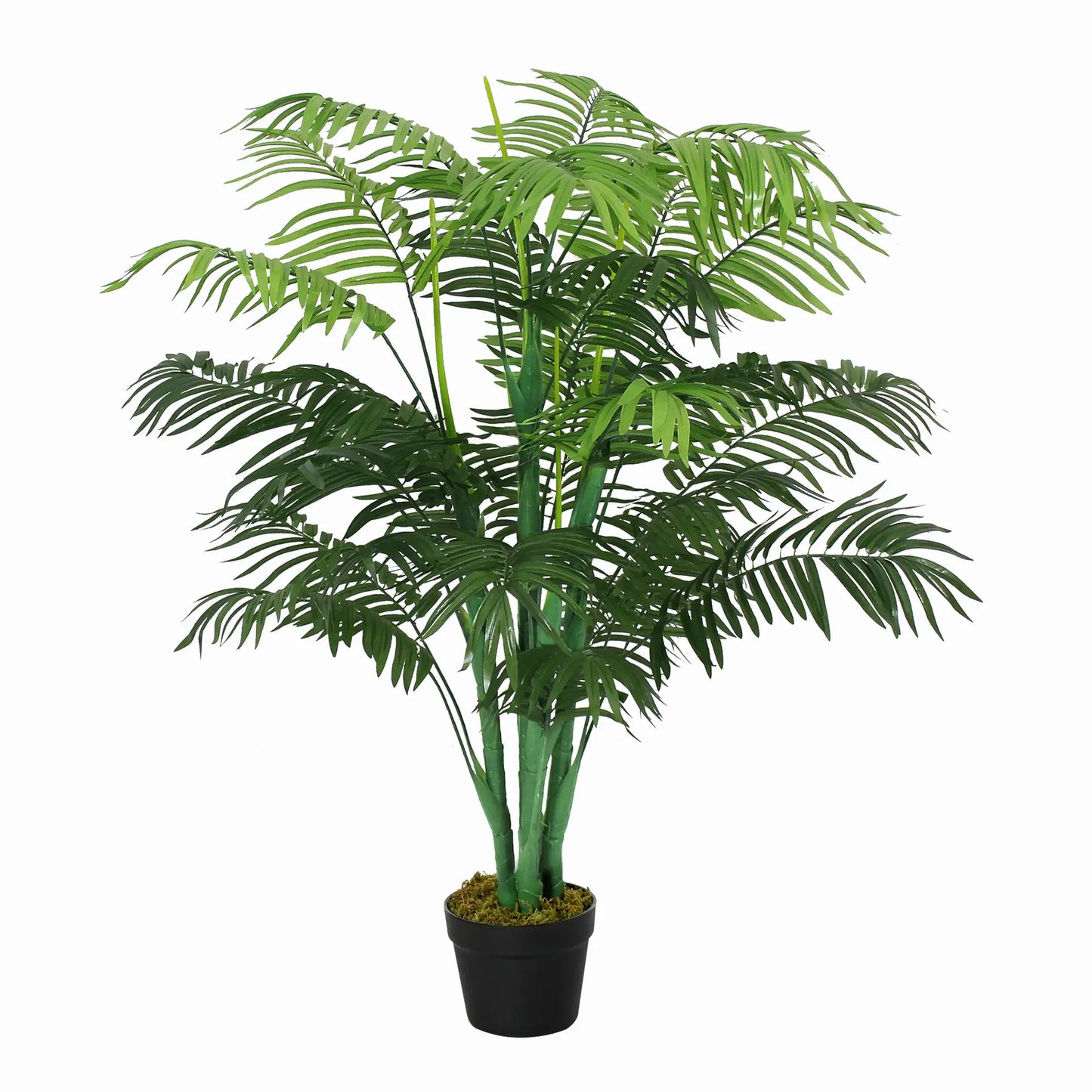 4FT Artificial Palm Tree, Fake Tropical Plant, Green Artificial Trees at Gallery Canada