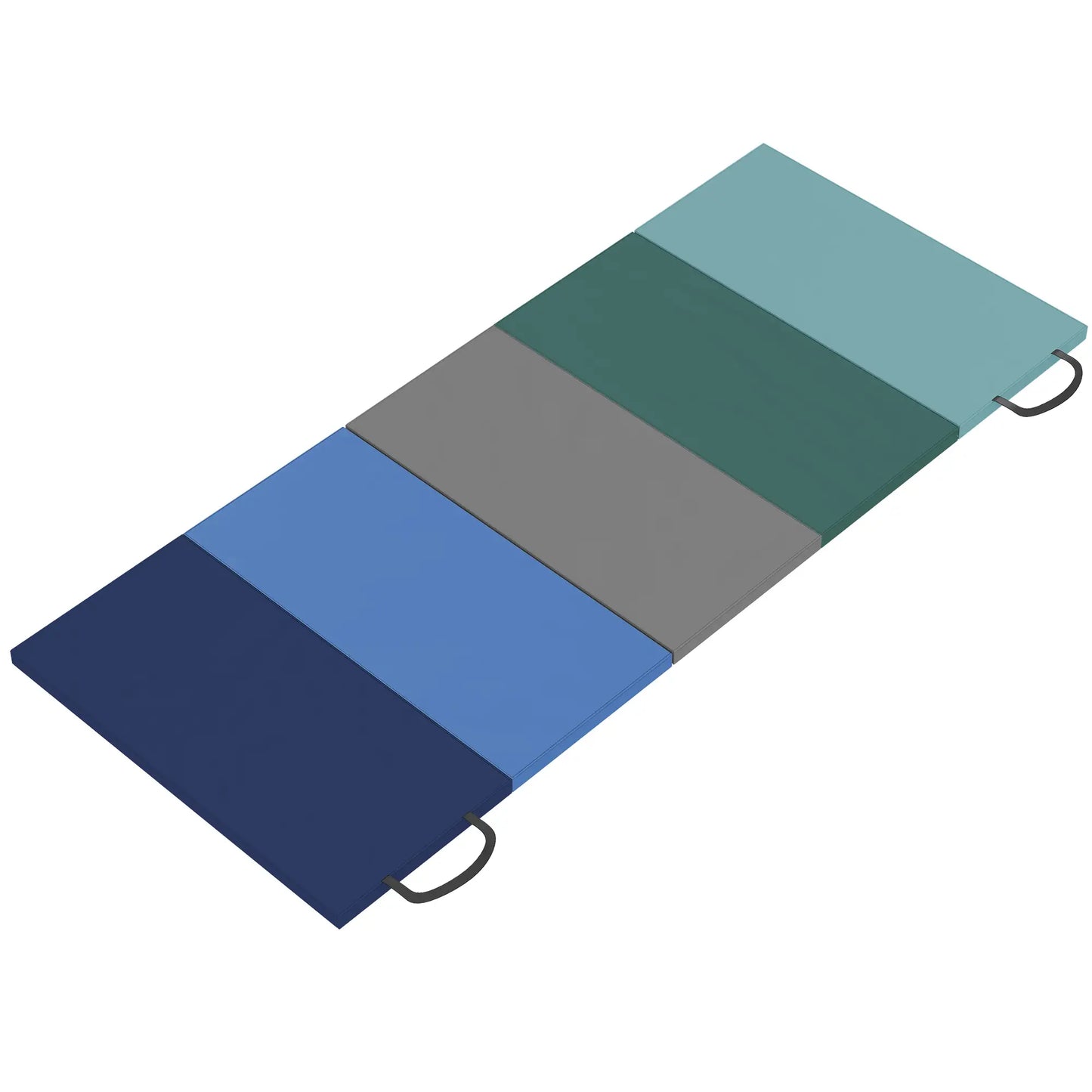 6ft Folding Gymnastics Mat, Thick Exercise Mat, Mixed Colour Gymnastics Mats at Gallery Canada
