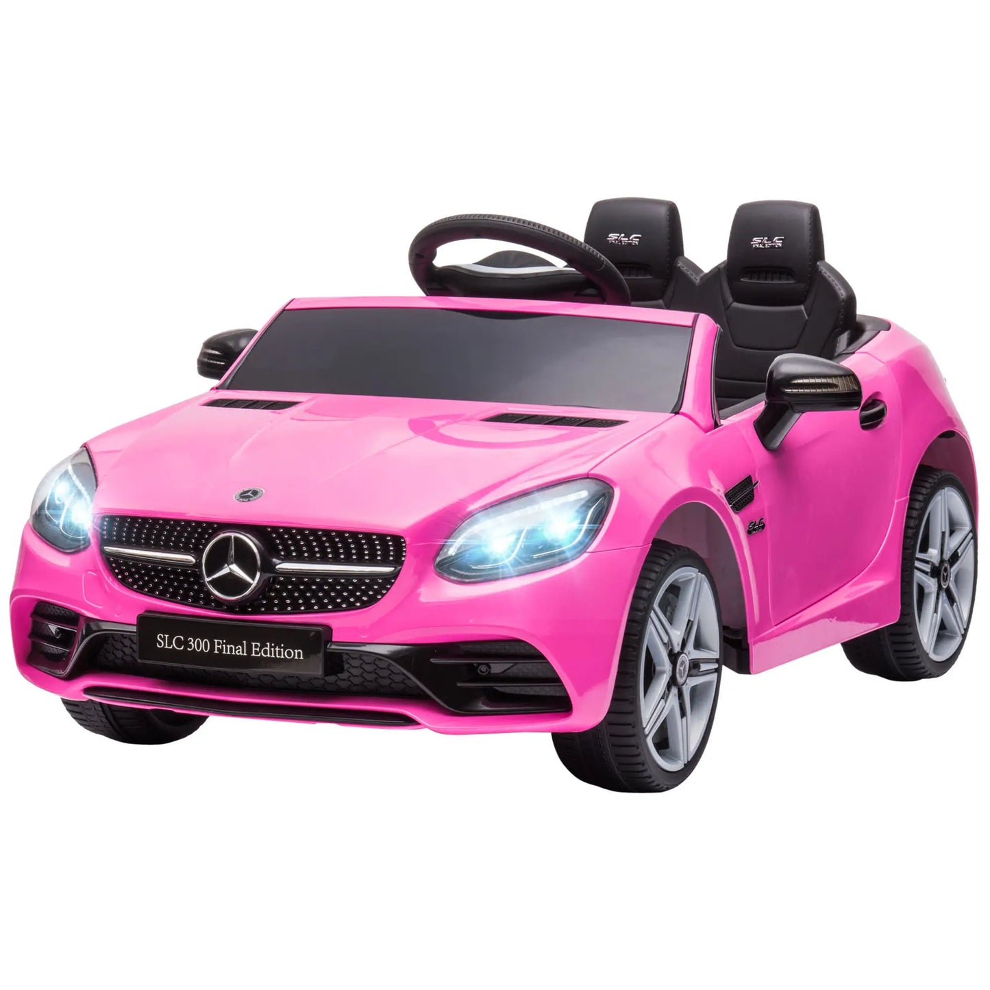 12V Ride On Car, Parent Remote, Two Motors, Music, Lights, Pink, 3-6 Years Electric Toy Cars at Gallery Canada