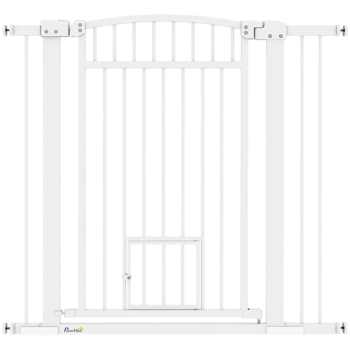 30-41 Inch Extra Wide Pet Gate, 37 Inch H, Small Door, Extension Kit Pet Gates at Gallery Canada