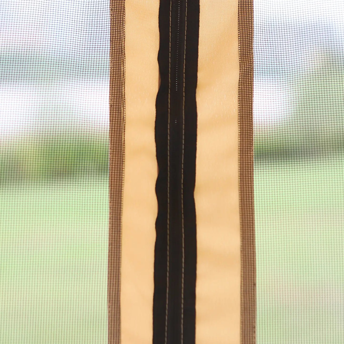 3 Person Outdoor Daybed, Canopy Gazebo Swing Chair, Mesh Mosquito Net, Sun Shade, Beige Porch Swings with Canopy at Gallery Canada