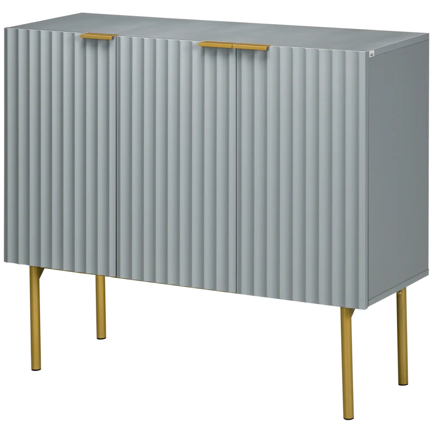 Modern Storage Cabinet, Sideboard Buffet, Gold Legs, Grey Storage Cabinets at Gallery Canada