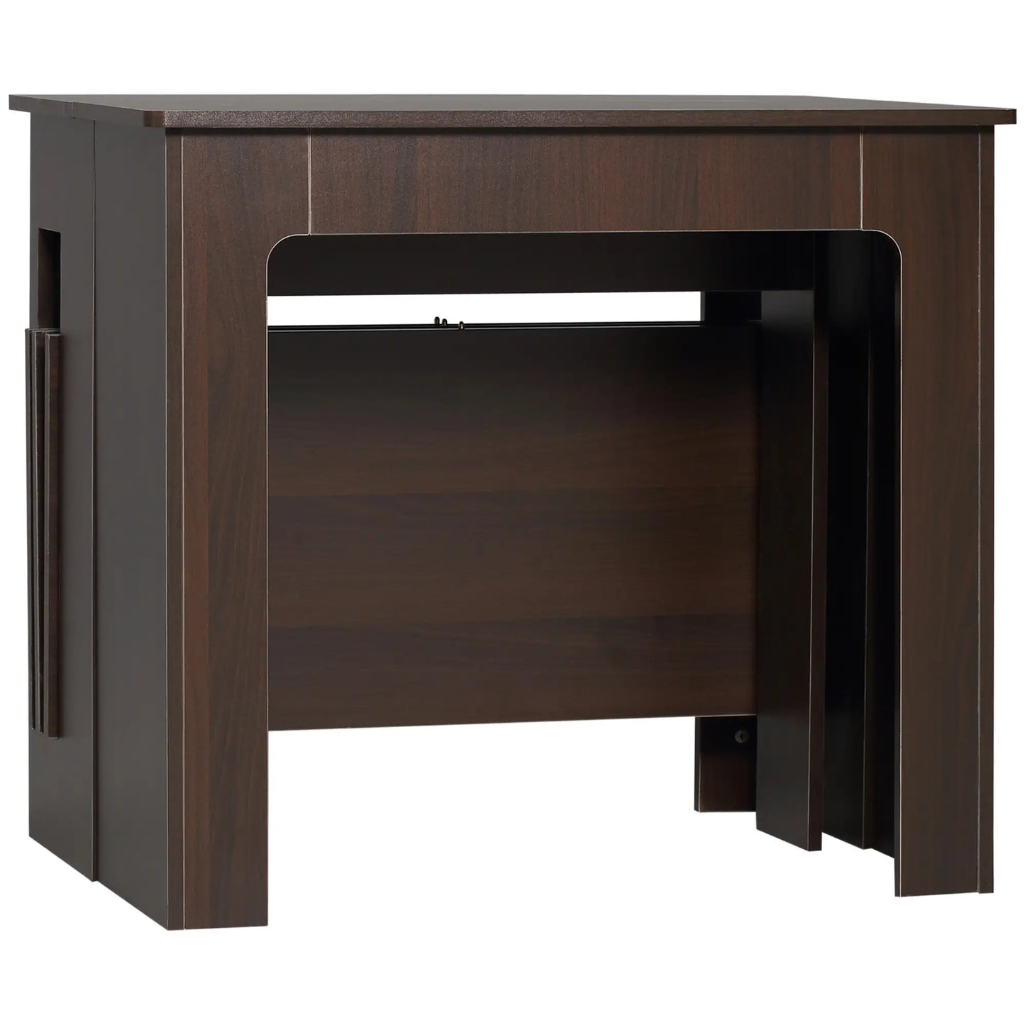 Extendable Dining Table, Expandable Kitchen Table, Seats 6, Dark Brown Bar Tables & Dining Tables at Gallery Canada