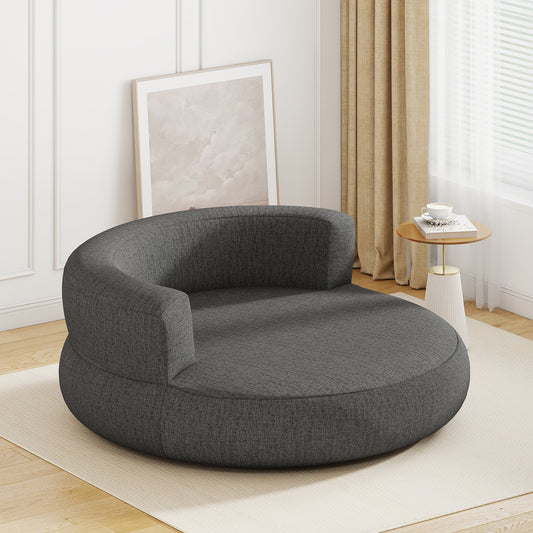 Inflatable Lounger Air Sofa with Detachable Cover, Gray Sofas & Loveseats Gray at Gallery Canada