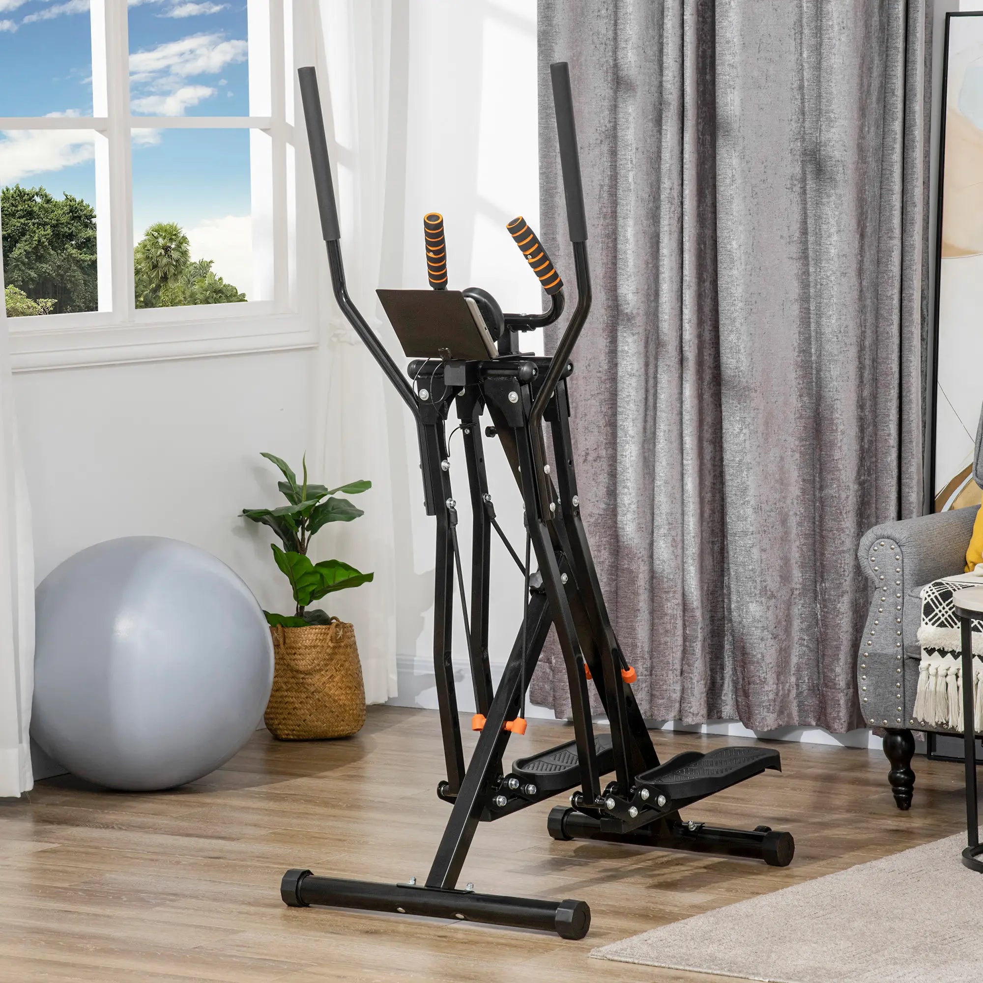 Gazelle Glider Air Walker, Elliptical Trainer, 4 Resistance Levels, LCD Monitor Aerobic Equipment at Gallery Canada