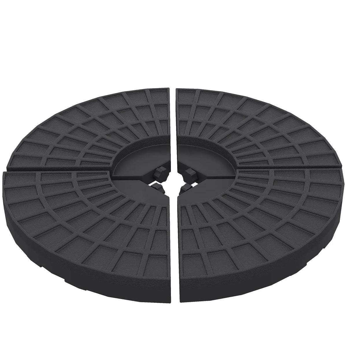 Set Of 4 Umbrella Base Weights, Outdoor Parasol Holder, Portable Umbrella Bases at Gallery Canada
