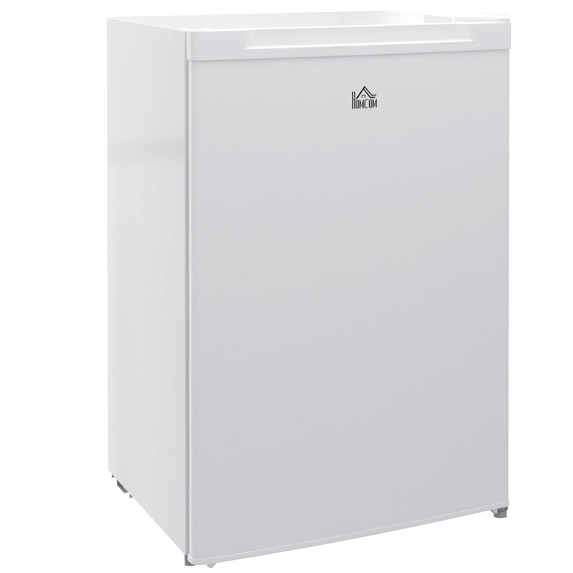 Upright Freezer, 3 Cu.Ft Mini Freezer with Reversible Single Door, Adjustable Thermostat for Home, Dorm, White at Gallery Canada