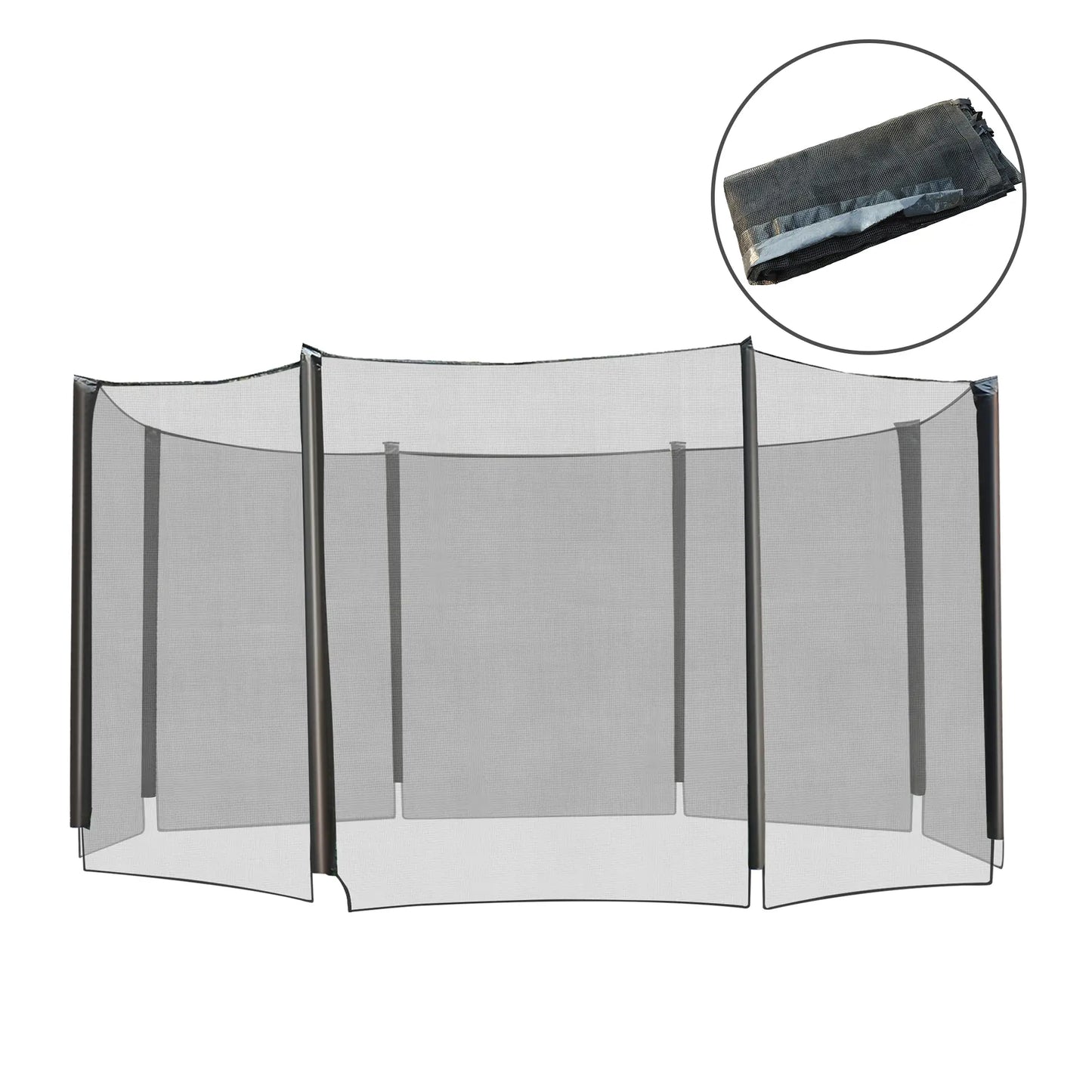 14' Round Trampoline Enclosure Safety Net, Replacement Part Trampolines at Gallery Canada