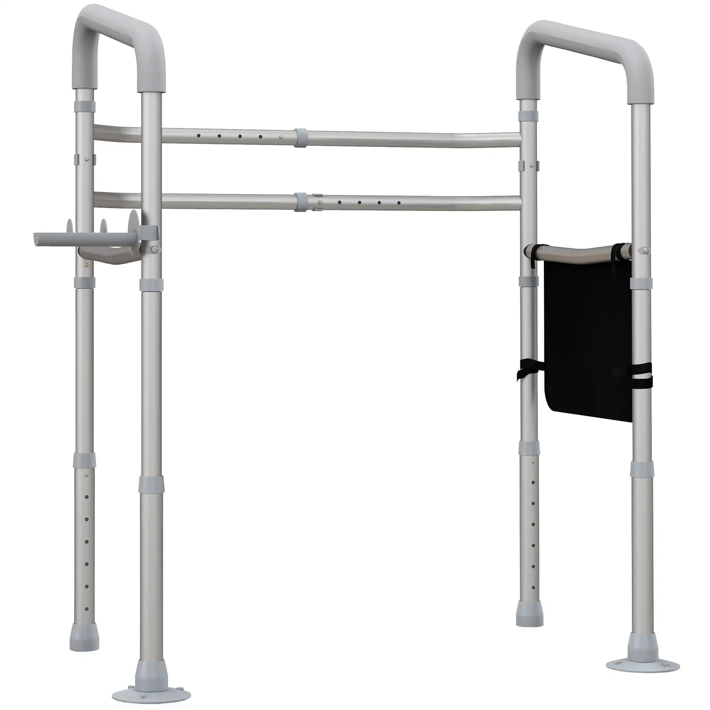 Stand Alone Toilet Safety Frame, Adjustable Height Width, 300lb Grab Bar, Padded Handles Bath Accessories at Gallery Canada