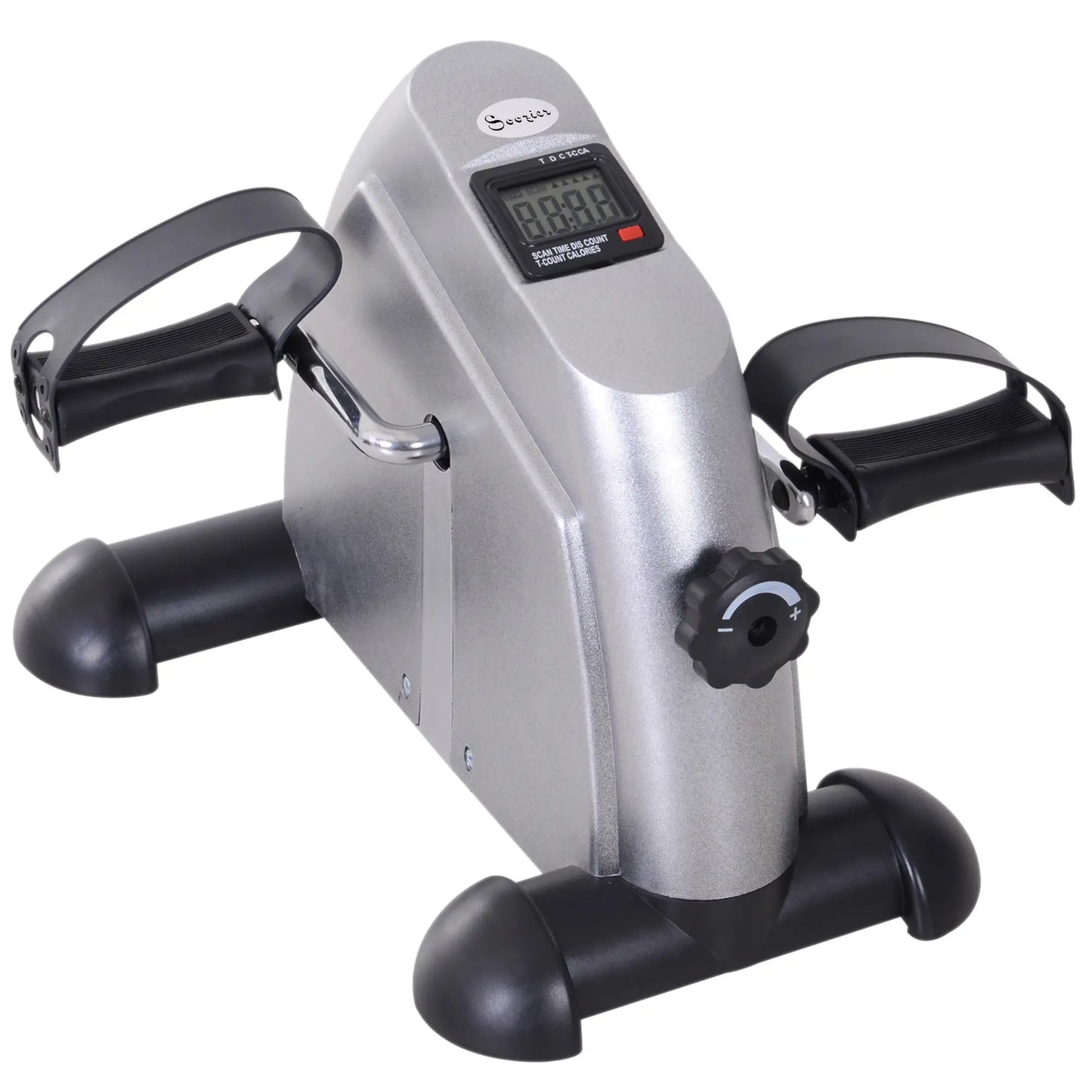 Portable Mini Pedal Exercise Bike, LCD Display, Silver Exercise & Stationary Bikes at Gallery Canada