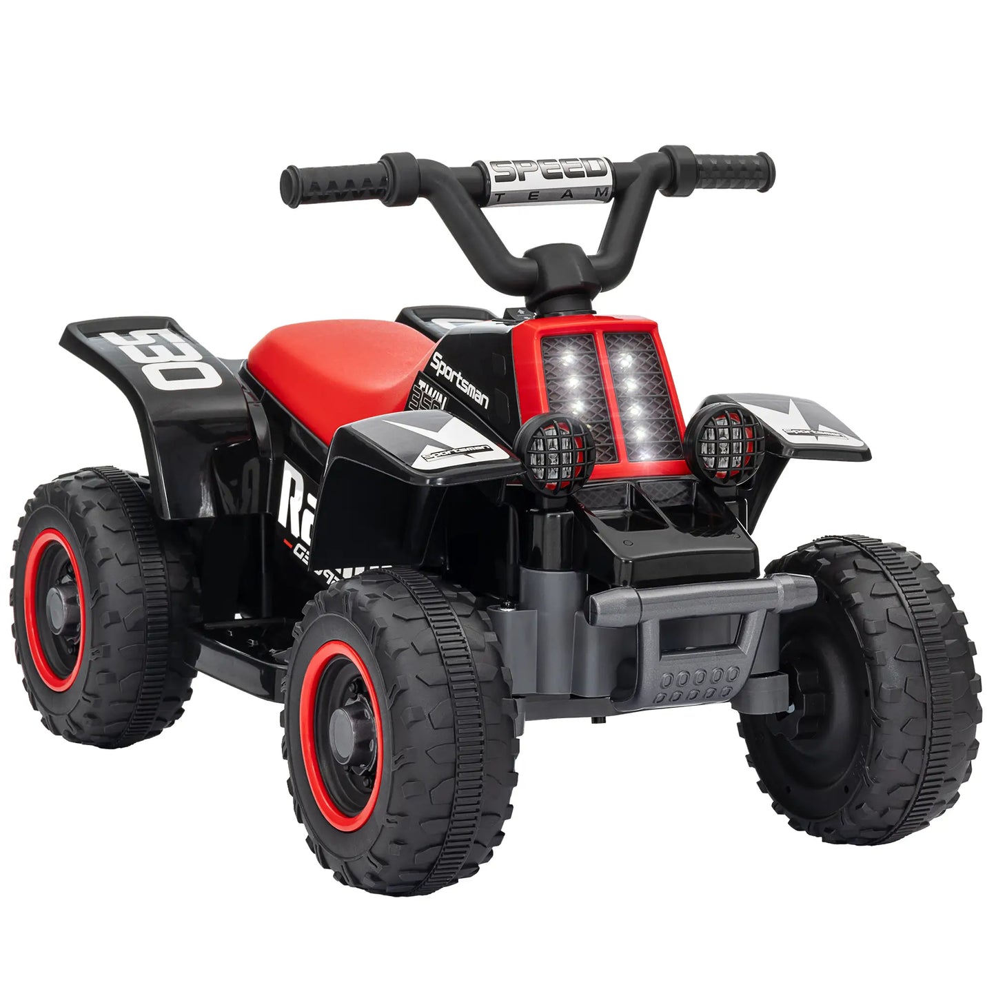 6V Kids ATV Quad, 4 Wheeler Electric Ride On Car, Black Electric Toy Cars at Gallery Canada