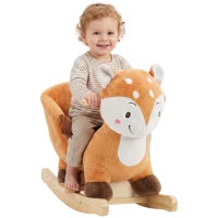 Deer Rocking Horse for Toddlers 1-3 Years, Brown