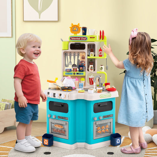 Kids Kitchen Playset, Blue